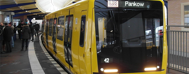 EKE on board the Berlin Metro