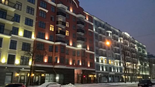 I Sankt Petersburg valdes EKEs Dve Epohi igen för den bästa bostadskomplexen på Vasilijön
