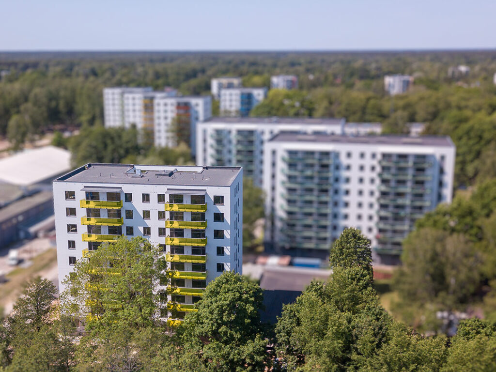 Block of flats in Riga City