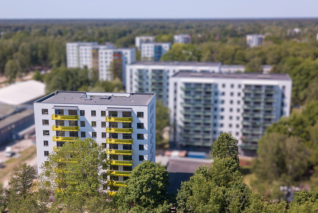 Blocks of flats in Riga City, Mimosa